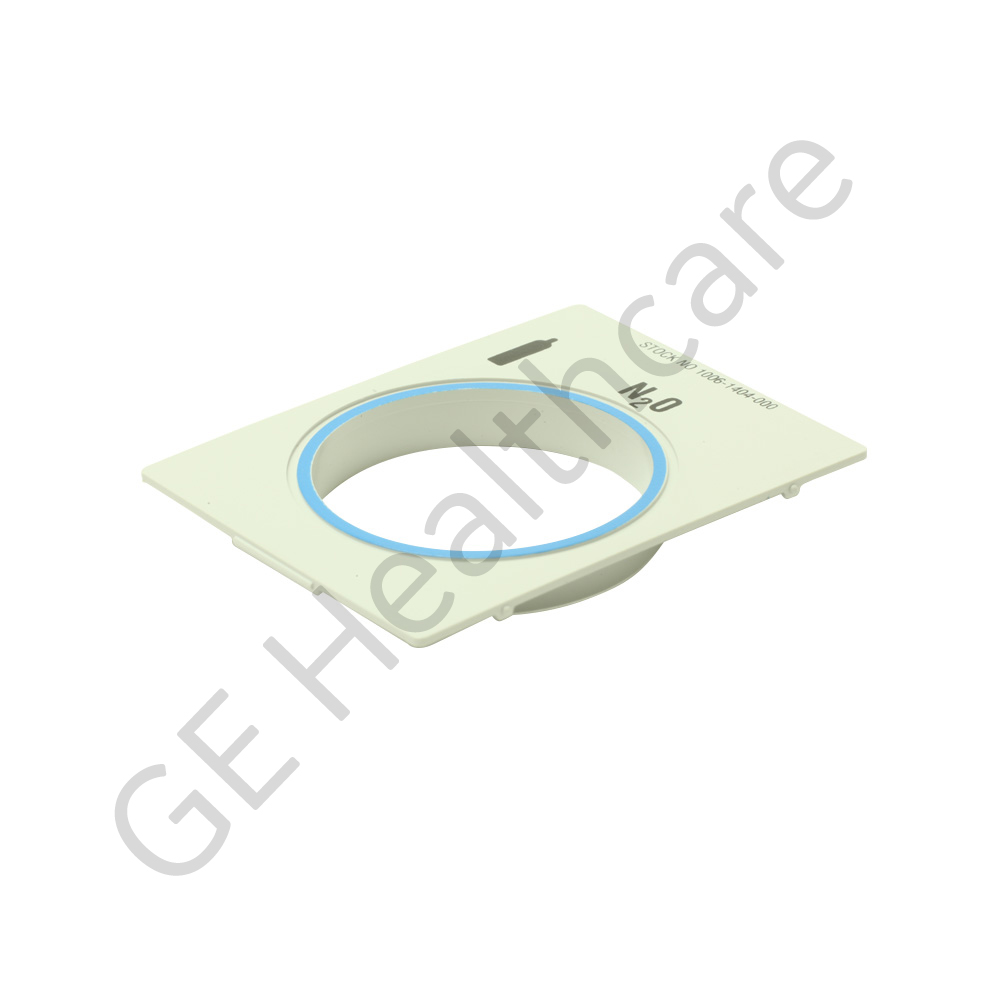 Cover Gas Identification N2O Pad Painted Blue Cylinder Cover Gas Identification N2O Pad Painted Blue Cylinder