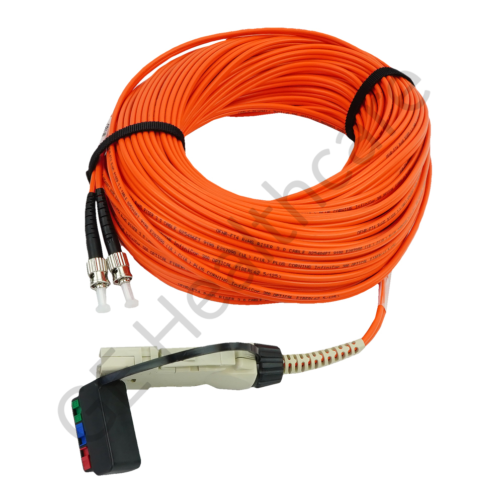 CABLE DE FIBRA, ST A  FDDI, DUPLEX, 100FT