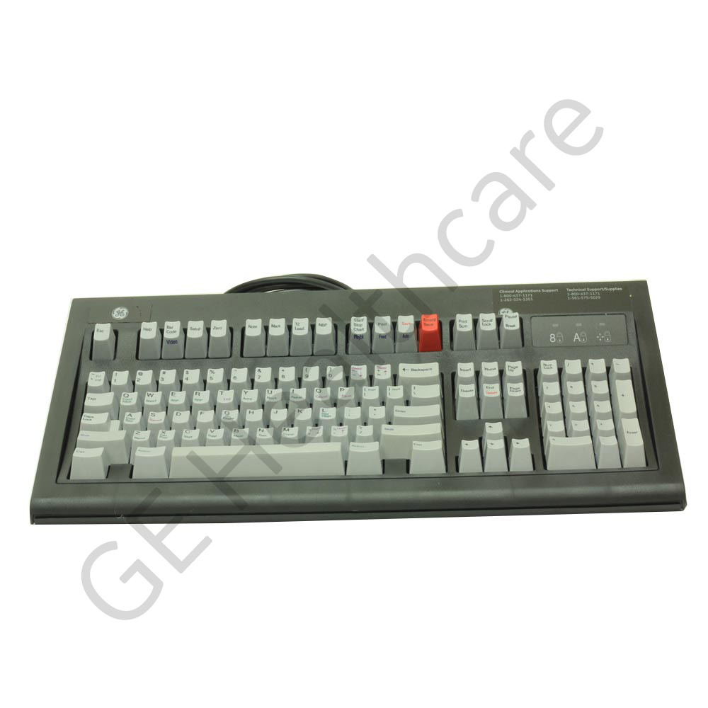 TECLADO NEGRO CLAB PRE-ASM INGLÉS