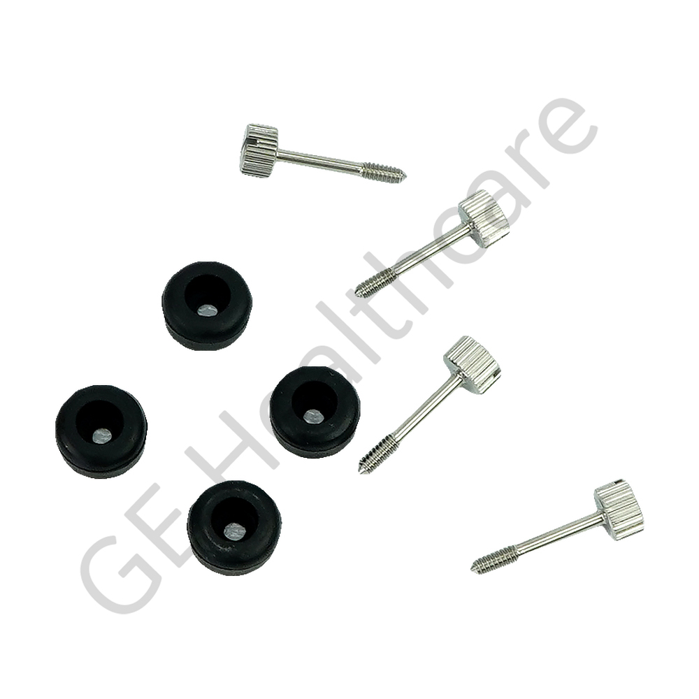 Set of Four CORO 170 Series Cart Screw + 4 Foot Rubbers Set of Four CORO 170 Series Cart Screw + 4 Foot Rubbers