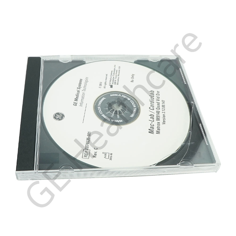 CD-R MATROX M9140 CUAD, CONTROLADOR DE TARJETA DE VIDEO  -  V2.12.00.147- WINDOWS XP