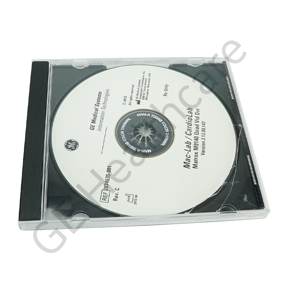 CD-R MATROX M9140 CUAD, CONTROLADOR DE TARJETA DE VIDEO  -  V2.12.00.147- WINDOWS XP