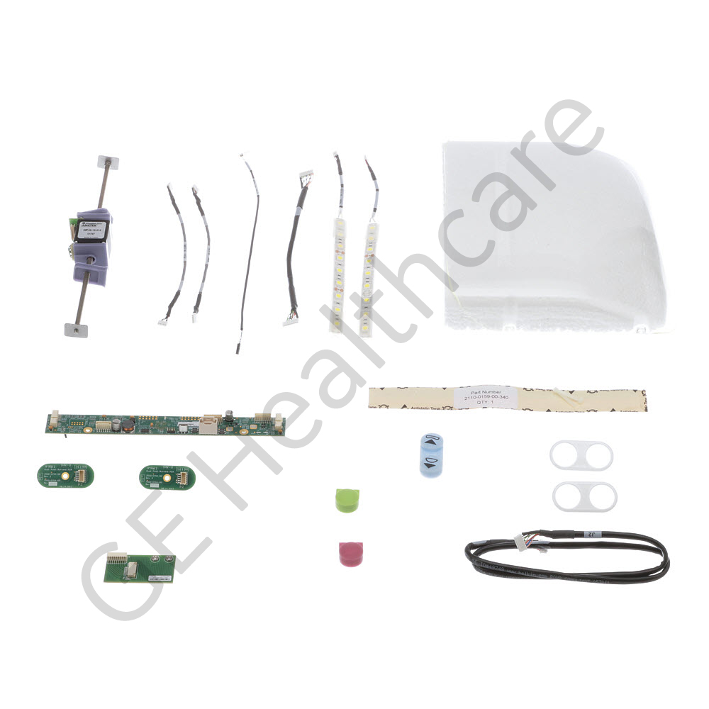 Probe Assy with Adapters, Cover Screws, O-Ring FRU Probe Assy with Adapters, Cover Screws, O-Ring FRU