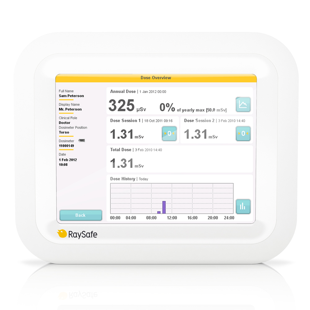 RaySafe i3™ Dose Manager software RaySafe i3™ Dose Manager software