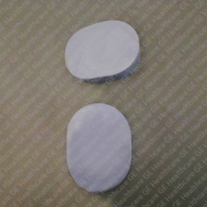 Almohadillas para los oídos (juego de 2 piezas) para Bobina de matriz MR CTL de 8 canales pata 3T. Almohadillas para los oídos (juego de 2 piezas) para Bobina de matriz MR CTL de 8 canales pata 3T.